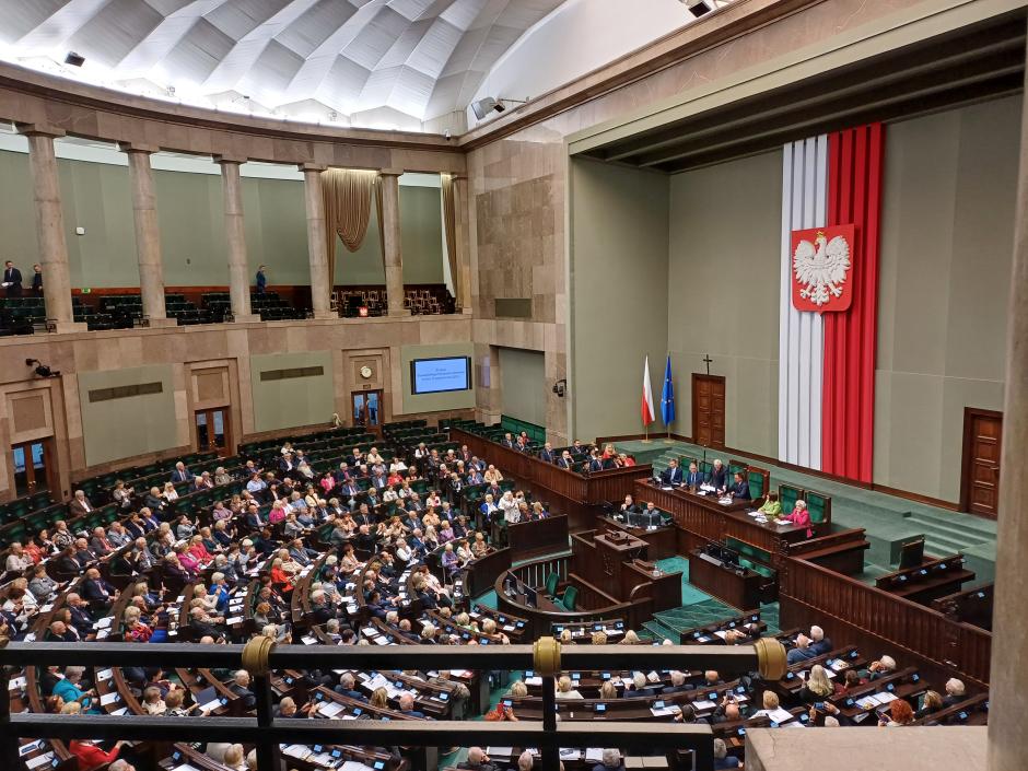 XI Sesja Obywatelskiego Parlamentu Seniorów z udziałem Marszałka Sejmu