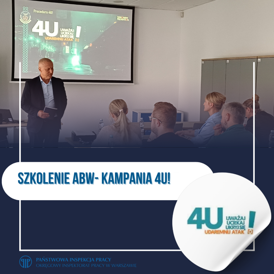 Kampania 4U!- pierwszy cykl szkoleń za nami