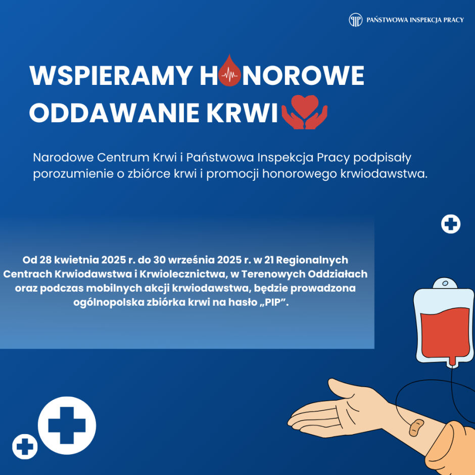 Wspieramy honorowe oddawanie krwi