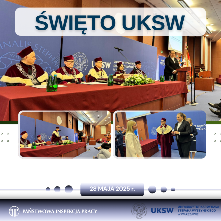 Okręgowy Inspektorat Pracy w Warszawie na Święcie UKSW
