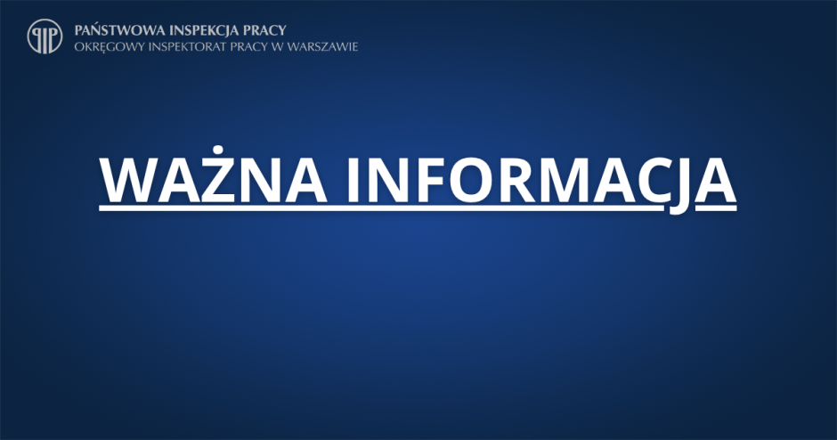 14 sierpnia (piątek) godziny pracy OIP
